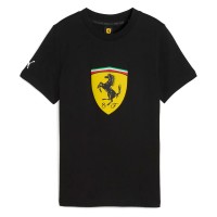 тениска,мъжки,тениски,дамски,тениски,puma,ferrari,sportswear,colored,big,shield,short,sleeve,t,shirt,black,(puma,black)