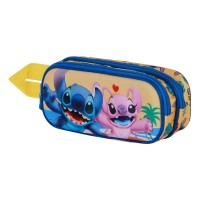канцеларски,принадлежности,karactermania,disney,lilo,and,stitch,ocean,3d,double,pencil,case,yellow,(blue)
