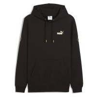 суичър,мъжки,пуловери,puma,maximal,metallic,relaxed,fit,hoodie,black,(puma,black)