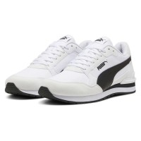 маратонки,мъжки,маратонки,puma,st,runner,v4,nl,trainers,puma,white,puma,black,cast,iron