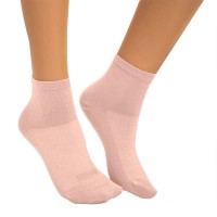 чорапи,дамски,чорапи,bmymoon,trendy,short,socks,2,pairs,powdered,pink,(pink)