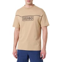 тениска,мъжки,тениски,hugo,noideryo,blue,t,shirt,medium,beige