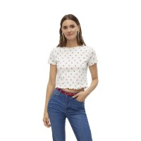 тениска,мъжки,тениски,дамски,тениски,vero,moda,harry,short,sleeve,t,shirt,white,(snow,white,dark,red,cherry)