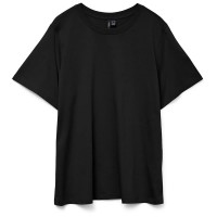 тениска,мъжки,тениски,дамски,тениски,vero,moda,paulina,short,sleeve,t,shirt,black,(black)