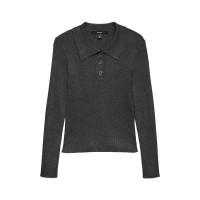 дамски,блузи,с,яка,vero,moda,siljerib,long,sleeve,polo,dark,grey,melange,(grey)