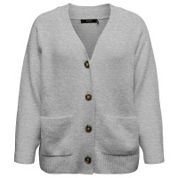 блуза,дамски,пуловери,дамски,плетени,дрехи,vero,moda,curve,boom,v,neck,sweater,light,grey,melange,(grey)