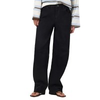дънки,дамски,панталони,noisy,may,hazal,barrel,vi606bl,high,waist,jeans,black