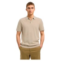 мъжки,блузи,с,яка,selected,berg,short,sleeve,polo,oatmeal,melange