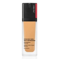 ексфолианти,shiseido,synchro,skin,self,refreshing,spf30,360,foundation,30ml,brown,(brown)