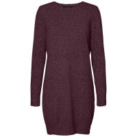 рокля,дамски,поли,и,рокли,vero,moda,doffy,maternity,long,sleeve,dress,purple,(winetasting,w.,black,melange)