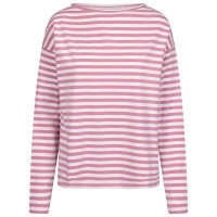 тениска,дамски,тениски,trespass,thelma,long,sleeve,t,shirt,pink,haze,stripe,(pink)