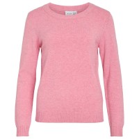 блуза,дамски,пуловери,дамски,плетени,дрехи,vila,ril,sweater,sangria,sunset,melange,(pink)
