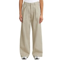 панталони,дамски,панталони,g,star,fluid,wide,leg,pants,dark,brick,gd,(beige)