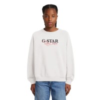 блуза,детски,блузи,g,star,sweater,loose,ub,sweatshirt,white,(light,chalk)