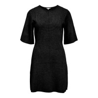 рокля,дамски,поли,и,рокли,object,reynard,short,sleeve,dress,black