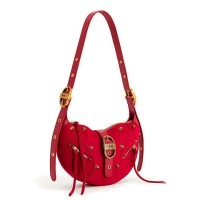 чанта,за,през,рамо,всички,чанти,jw,pei,tessa,suede,shoulder,bag,deep,magenta,(red)