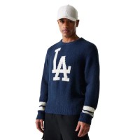 блуза,мъжки,пуловери,new,era,mlb,knit,los,angeles,dodgers,sweatshirt,blue,(navy)