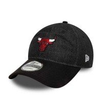 шапка,всички,шапки,new,era,nba,denim,midi,9twenty,chicago,bulls,cap,black,(black)