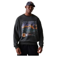 блуза,мъжки,пуловери,new,era,nba,washed,graphic,oversized,los,angeles,lakers,sweatshirt,grey