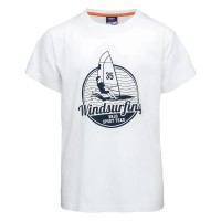 юношеска,тениска,мъжки,тениски,дамски,тениски,bejo,gym,junior,short,sleeve,t,shirt,white,(white,windsurfing,print)