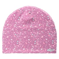 юношеска,шапка,всички,шапки,bejo,noian,junior,beanie,terrazzo,print,(pink)