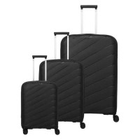 куфари,travelite,burano,4w,l,m,s,trolley,bag,black,(black)