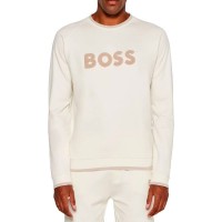 блуза,мъжки,пуловери,boss,fashion,sweatshirt,white,(natural)