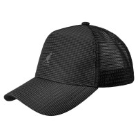 шапка,всички,шапки,kangol,seersucker,trucker,cap,black