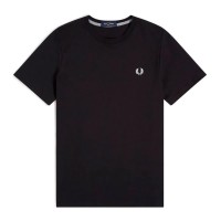 тениска,мъжки,тениски,fred,perry,m1600,short,sleeve,t,shirt,black