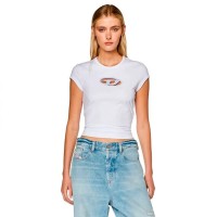 тениска,мъжки,тениски,дамски,тениски,diesel,t,angie,short,sleeve,t,shirt,white,(white)