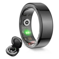 други,аксесоари,ksix,saturn,smart,ring,silver,(black)