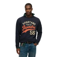 блуза,мъжки,пуловери,superdry,athletic,relaxed,fit,sweatshirt,eclipse,navy,(blue)