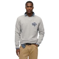 блуза,мъжки,пуловери,superdry,athletic,relaxed,fit,sweatshirt,vintage,sweat,light,grey,marl,(grey)