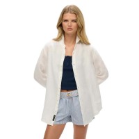 риза,с,дълъг,ръкав,дамски,блузи,дамски,ризи,superdry,studios,casual,long,sleeve,shirt,optic,(beige)