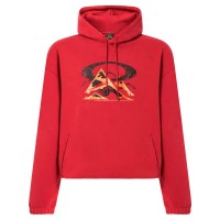суичър,мъжки,пуловери,oakley,summit,peak,hoodie,iron,red,(red)