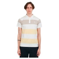 блуза,с,яка,мъжки,блузи,с,яка,fundango,1psae15,incognito,stripe,short,sleeve,polo,white,(gold)