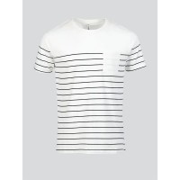 тениска,мъжки,тениски,fundango,jaggy,pocket,short,sleeve,t,shirt,fog,(white)