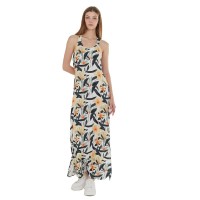 рокля,дамски,поли,и,рокли,fundango,penelope,sleeveless,long,dress,white,(tropical,green)