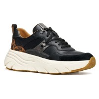 маратонки,дамски,маратонки,geox,diamanta,trainers,black,cognac,(black)