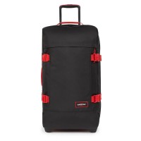 куфари,eastpak,tranverz,m,78l,trolley,bag,black,(kontrastscarlet)