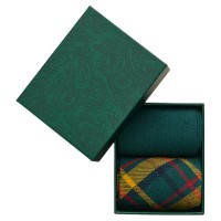 чорапи,мъжки,чорапи,gant,check,and,rib,socks,2,pairs,woody,green,(green)