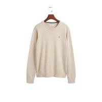 блуза,мъжки,пуловери,дамски,пуловери,gant,shield,classic,sweater,beige,(light,beige,melange)