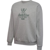 блуза,дамски,блузи,hummel,loose,club,sportswear,sweatshirt,grey,melange,(grey)