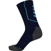 чорапи,дамски,чорапи,hummel,pro,training,short,socks,blue,(7553)