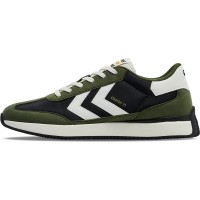 маратонки,мъжки,маратонки,hummel,stadion,23,trainers,winter,moss,(green,black)