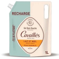 хигиена,тяло,roge,cavailles,milk&honey,refill,1l,shower,gel,clear