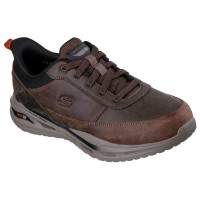 маратонки,мъжки,маратонки,дамски,маратонки,skechers,slip,ins,arch,fit®,orvan,moxley,trainers,brown,(cocoa,leather,synthetic)