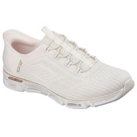 маратонки,дамски,маратонки,skechers,glide,step,gratify,pace,trainers,natural,mesh,gold,trim,(beige)