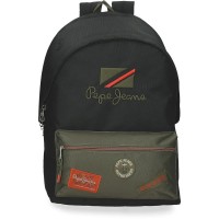 юношеска,раница,раници,pepe,jeans,ponder,2c,junior,backpack,green,(multi)