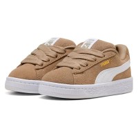 маратонки,детски,маратонки,puma,suede,xl,ac,trainers,ice,coffee,white,(beige)